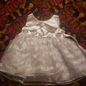 Kids white dress